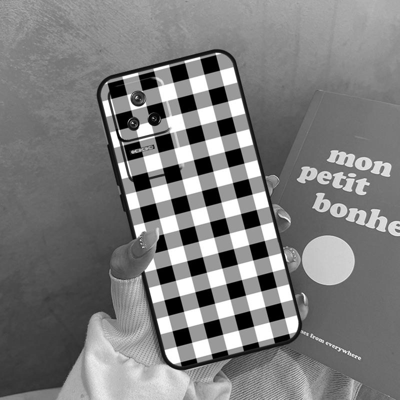 Plaid Pattern Stripes Case For Xiaomi 15 Ultra 13T 14T 15T 13 14 Pro 17 Pro Max POCO X7 Pro X5 X6 F5 F6 F7 Cover