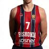 Summer New Spain Baskonia Men's Women Basketball Jersey Vest Causal Fan Special Sportswear Basketball Jersey Family Kids Tees