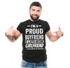 I'm A Proud Boyfriend Shirt Funny Boyfriend Girlfriend Tee Relationship Shirt