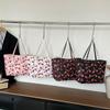 Cherry Print Large Capacity Casual Commute Women Single Shoulder Tote Bag