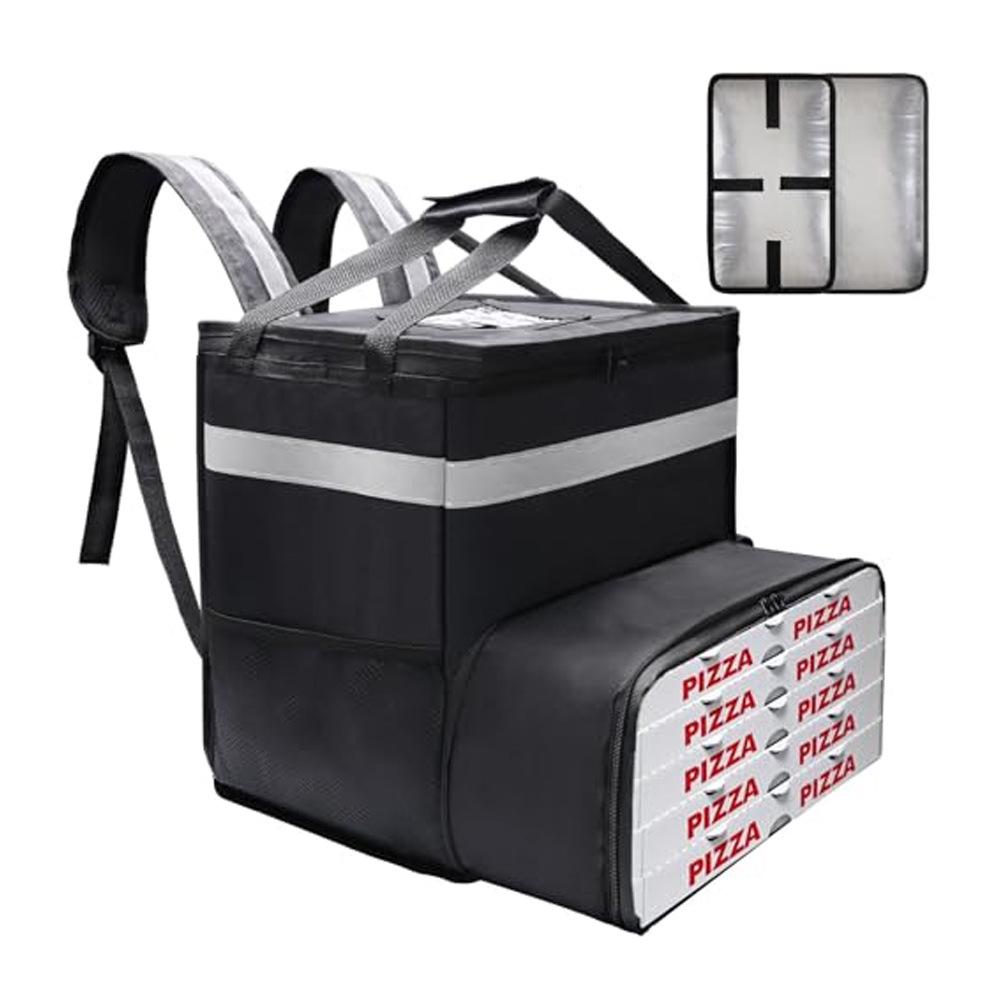 

Настраиваемый расширяемый терморюкзак для пиццы – Большой, герметичный и водонепроницаемый для доставки еды.