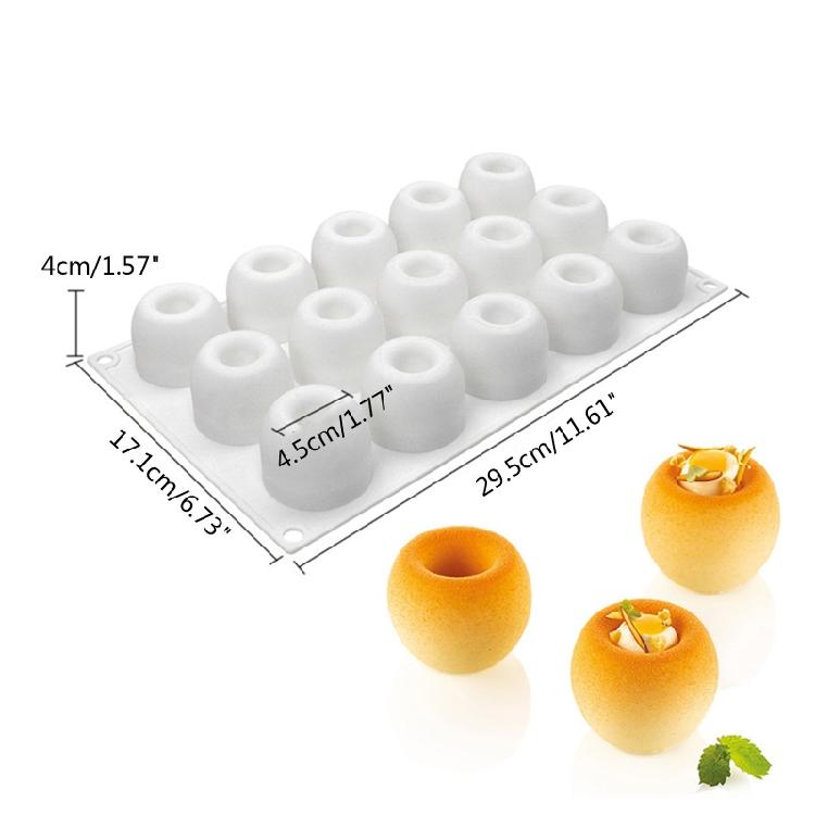 Silicone Cake Mold for Jello Pudding Dessert Baking Bakeware Pan Decorating Tool