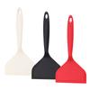 Espátula Ancha de Silicona Pala Volteadora Antiadherente Pala para Freír Espátula para Pescado Volteador Ancho y Flexible de Silicona para Utensilios de Cocina Antiadherentes Huevo