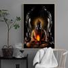 Gott Buddha Wand Kunstdrucke Buddha Statue Leinwand Malerei Buddhismus Wand Bilder Für Wohnzimmer Religiöse Poster Wand Dekor