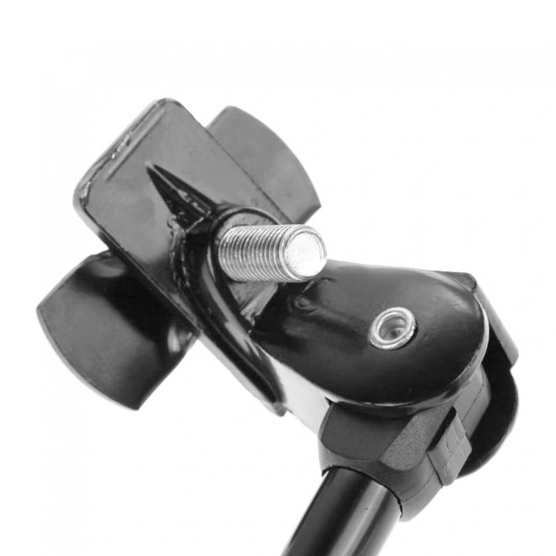 Suport pentru bicicletă de 28 cm, din aliaj de aluminiu, suport reglabil pentru bicicletă, suport pentru picior, suport pentru picior, pentru piese de ciclism rutier MTB