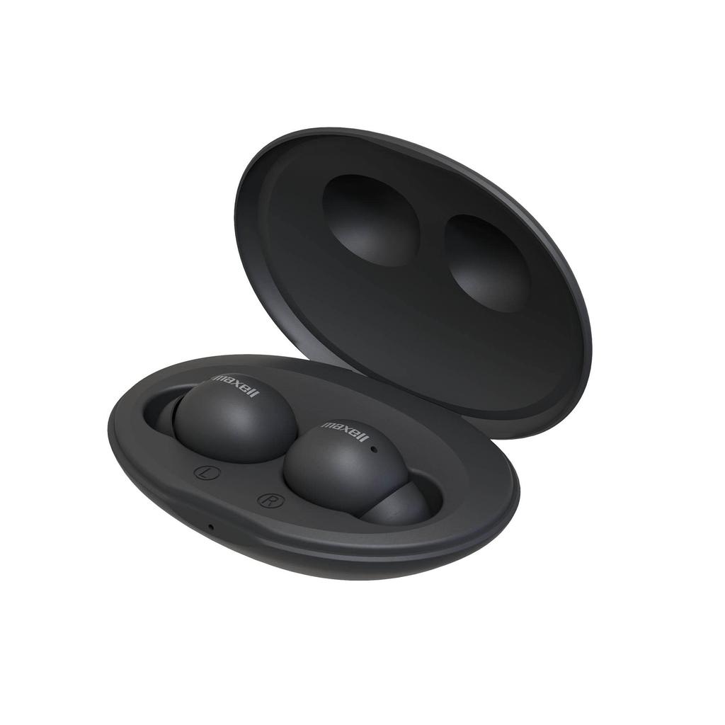 Maxell MXH-BTW400BK Bluetooth-enabled completely wireless in-ear headphones