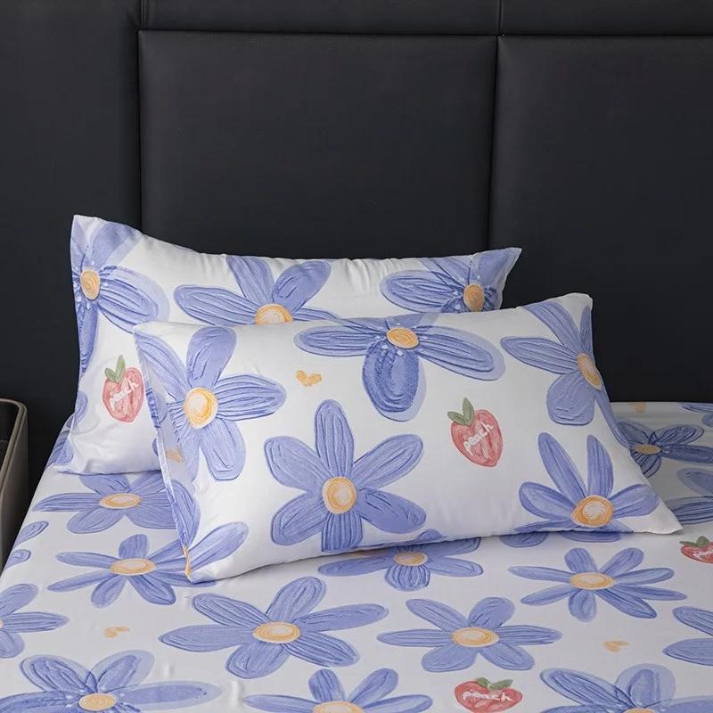 2 Pieces Set 48x74cm Breathable Pillowcase Polyester Envelope Pillow Cover for Summer Sleeping Funda Almohada Funda De Almohada