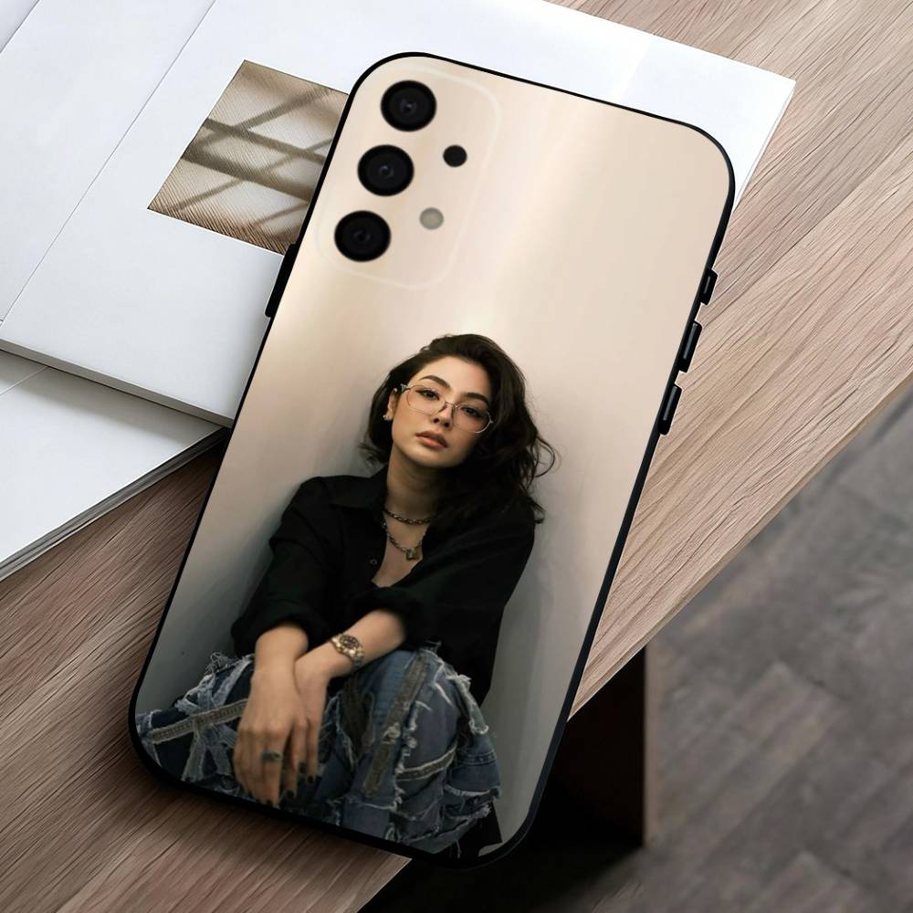 Faye Peraya Malisorn Handyhülle für Samsung Galaxy A73, A72, A71, A70, A53, A52, A51, Andere Weiche Schwarze Hülle