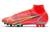 Mercurial Superfly 8 Elite Ag Artificial Grass 'Red Neon Green' CV0956-600