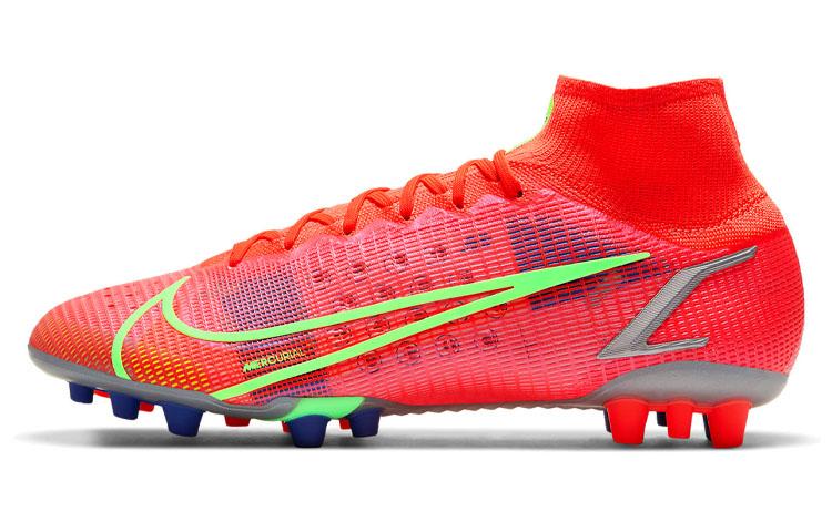 Nike Mercurial Superfly 8 Elite Ag Artificial Grass Red Neon Green CV0956-600 42.5