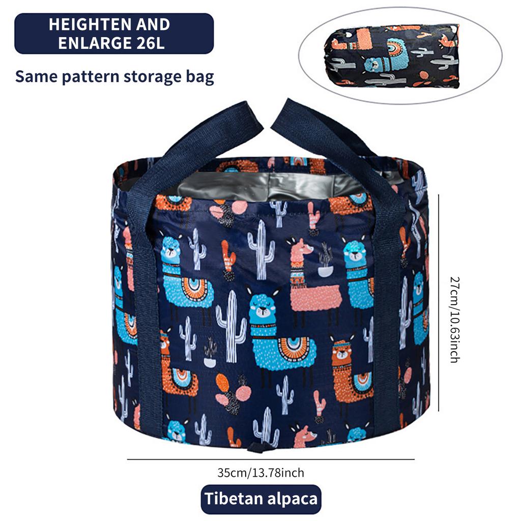 Foldable Water Basin Foot Soak Bucket Foot soak Bag Multifunctional Bucket