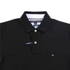 Tommy Hilfiger Solid Color Polo Neck Loose Fit Short Sleeve Fashion Polo Shirt Men Tops C817857318-083