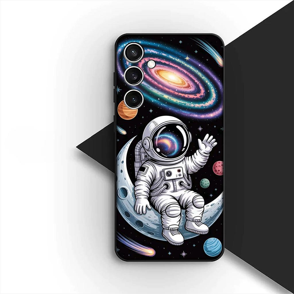 for Huawei P30 P20 Mate 20 Pro Lite Y7 Y6P Y7A 2019 Nova 5T 3I Phone Case Universe Galaxy Starry Night Sky Astronaut Rockets