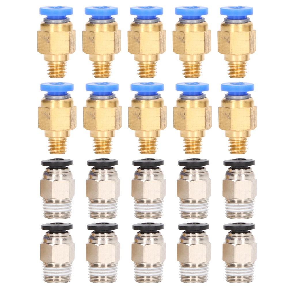 20pcs PC4-M6 Fitting for Creality Ender 3/3 Pro/3 V2  /  Ender 5/5 Pro/5 Plus / CR-10/10S