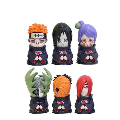 Set of 6 Pieces Naruto  Zetsu Hoshigaki Kisame Orochimaru Figures 7cm