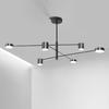 Modern Led Chandelier Lighting Fixture For Living Room Gold Black Art Restaurant Hanging Lamp Bedroom Home Lustres Suspension