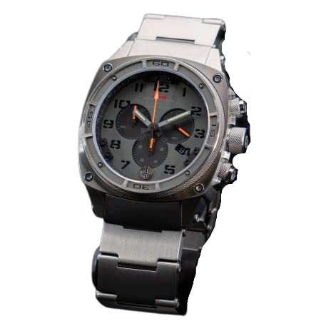 

MTM Special Ops Predator II Predator Silver Titanium Chronograph Watch Imported [MTM] PR2-TSL-BBL1-MBTI-OH [Звичайний продукт]