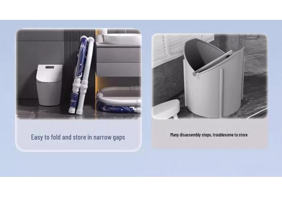 Portable Foldable Bathtub: Adult & Child Indoor Bath Basin