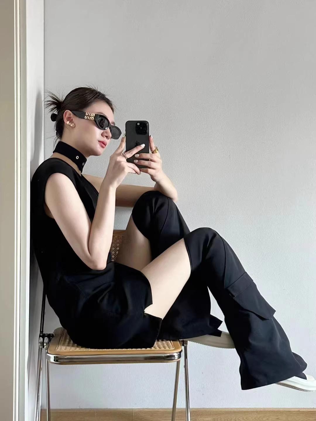 

Dark Pocket Pants Pants Boots Women s 2025 Spring New Elephant Leg Boots Flat Bottom Over Knee Long Tube Thick Bottom Leg Elastic Boots 40 чёрный