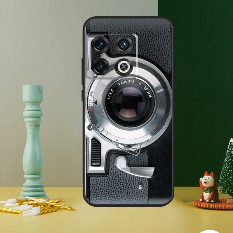 Vintage Retro Camera Case For OnePlus Nord CE 2 3 4 Lite N20 N30 9 10 Pro 8T 9RT 10T 10R 12 11 12R 13 13R Cover