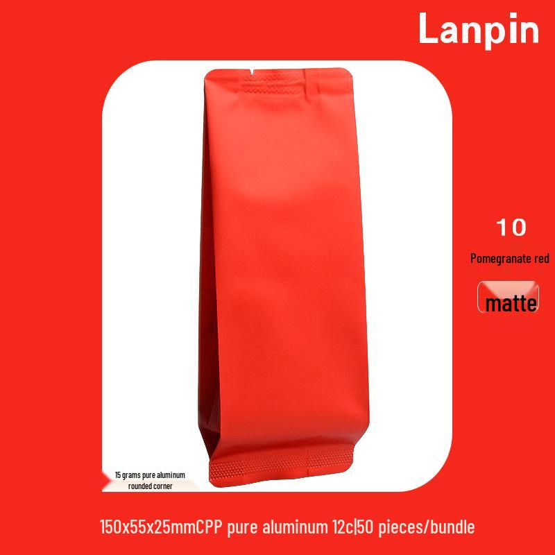 Premium Aluminum Foil Tea Bag for Yancha, Black Tea, Green Tea, Cinnamon, Da Hong Pao