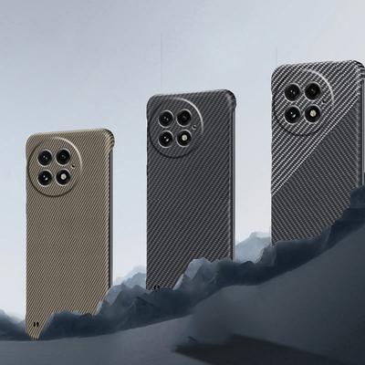 Für OnePlus 13 Linsenschutz Carbonfaser Handyhülle