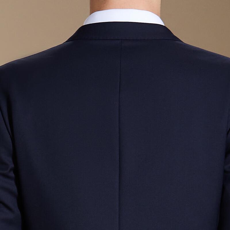 Antuonio Men's 100s Worsted Wool Formal Two-Piece Suit