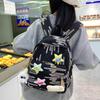 Backpack Girls Travel Cute Girl Simple Middle School College Student Printing Lightweight Trendy Fashion Backpack