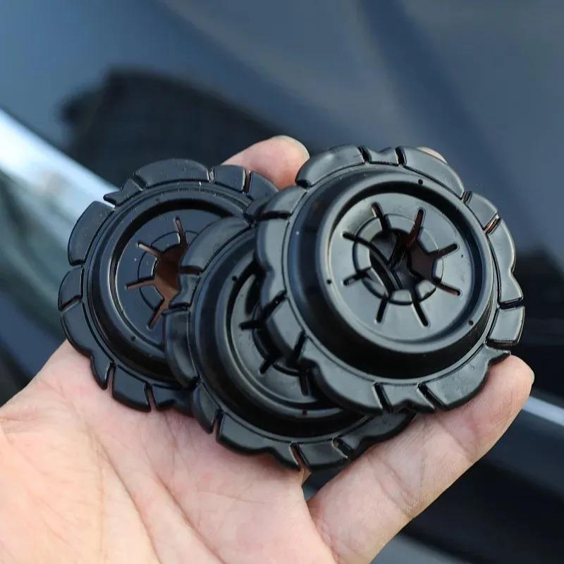 Black Car Wiper Hole Cover Universal Dustproof Anti-Leaf Silicone Pad Protector for Auto Maintenance Bottom Hole Dustproof Cover