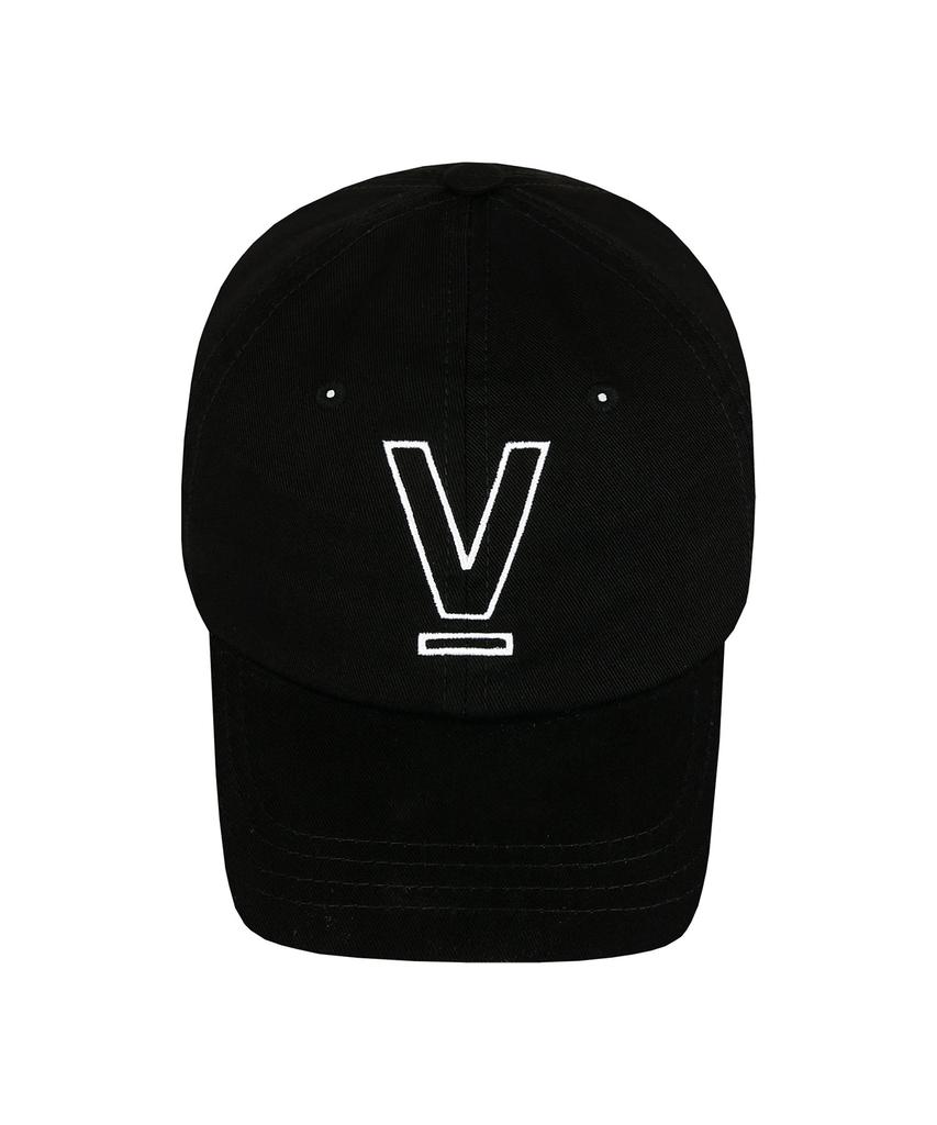 VIS A VIS V Line Logo Ballcap (Black)