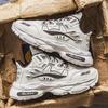 Plus Size Mecha Sneakers - Trendy Men's Casual Running Dad Shoes