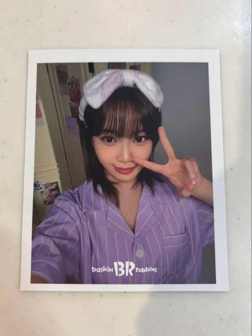 

[USED] LE SSERAFIM Korea BASKIN ROBBINS Baskin Chaewon