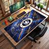 Tappetino per Mouse Grande Stampato Chelsea FC, Tappetino da Scrivania Gaming Morbido in Gomma Antiscivolo per Decorazione Ufficio Laptop Computer