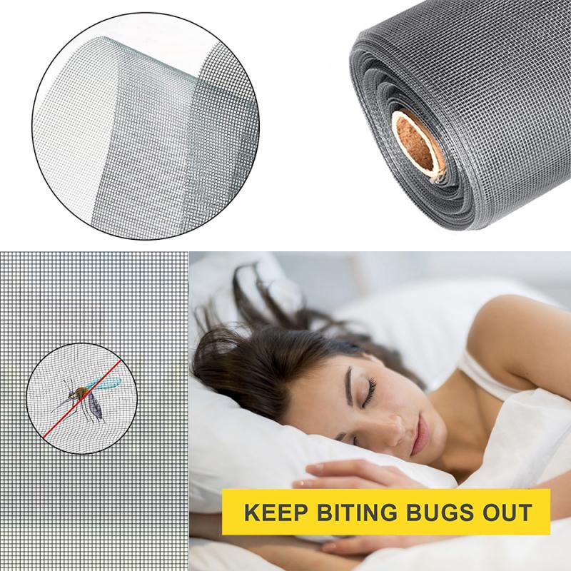 Multiple Sizes And Colors Door Window Gauze Mosquito Gauze Net Household Living Room Bedroom Door Screen Window Mosquito Net