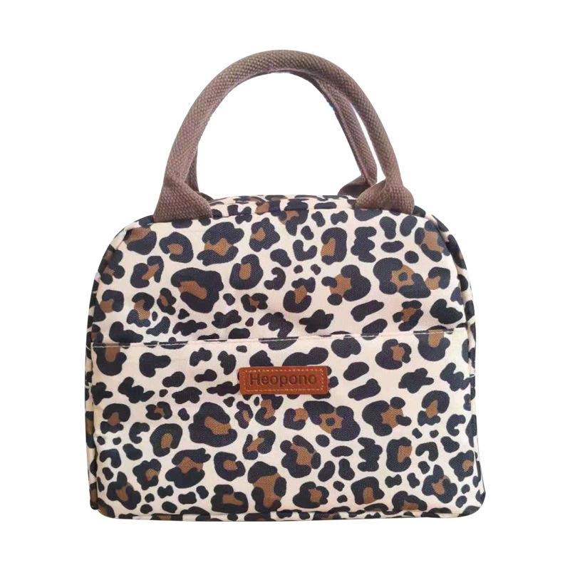 

Functional Pattern Cooler Lunch Box Portable Insulated Canvas Lunch Bag Thermal Food Picnic Lunch Bags for Women Kids