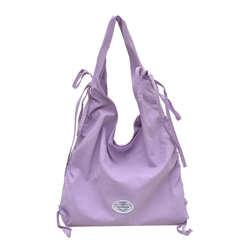 

Women s Bow Bag Large Capacity Tote Bag Commuter Hand Shoulder Bag