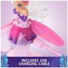 Boneca mágica voadora de cristal com cristal interativa para crianças a partir de 5 anos e Flyer, asas, brinquedo, para cima.