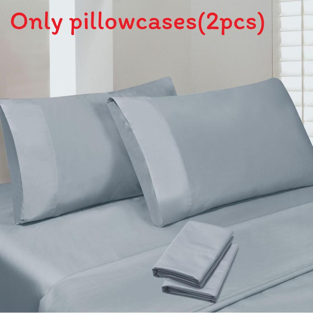 Cotton Pillowcase Set With Modern Minimalist Design For Home Sleep Comfort