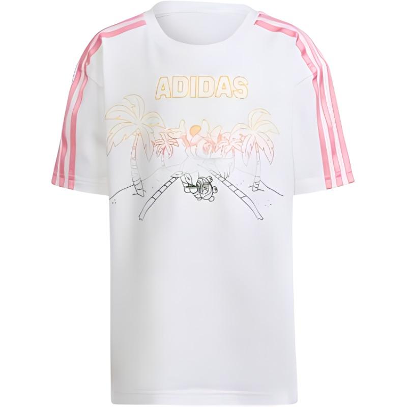 Adidas x Disney T Shirt White Kids IN7302 110