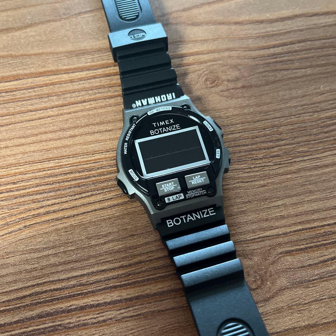 TIMEX BOTANIZE Black Digital Watch