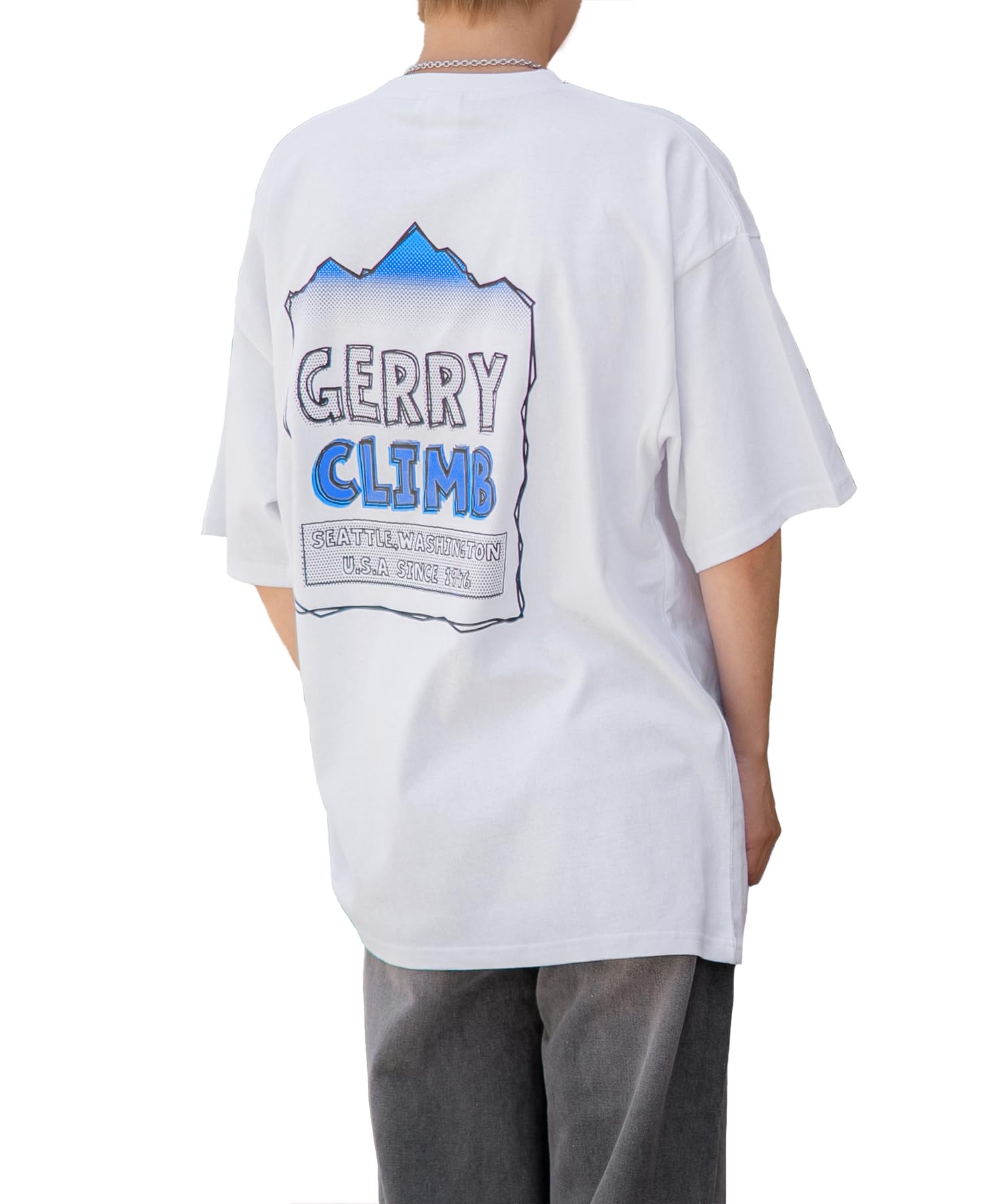 

[IMPROVES] [GERRY] Custom MT Handwritten Logo Short Sleeve T-Shirt