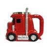 Coffee Mug 300ml Truck Coffee Mug Resin Stainless Steel Coffees Mugs Drink Cup Truck Shape Water Cups Desktop Ornament Gifts