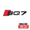 3D ABS Auto Body Rear Trunk Decoration Sticker Car Styling Emblem Decal Refit Accessories For Audi RS RSQ3 RSQ5 RSQ7 SQ3 SQ5 SQ7