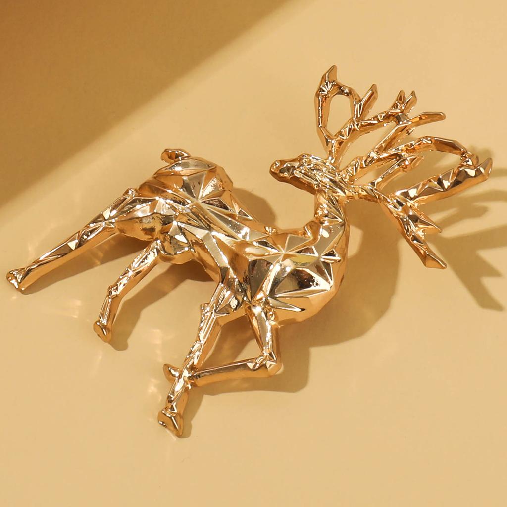 Goldfarbene Schlangenbroschen Damen Herren Dame Luxus Metall Schlange Tier Brosche Pins Party Casual Mode Zirkon Geschenke-5215