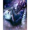 5D DIY Diamond Painting Cartoon Magic Dragon. Diamond Embroidery Cross Stitch Kit Rhinestone Mosaic Home Decor