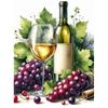 Diamond Painting Fruit Flower Cross Stitch Embroidery Kitchen Landscape Mosaic Round Drill Picture Of Rhinestones Gift