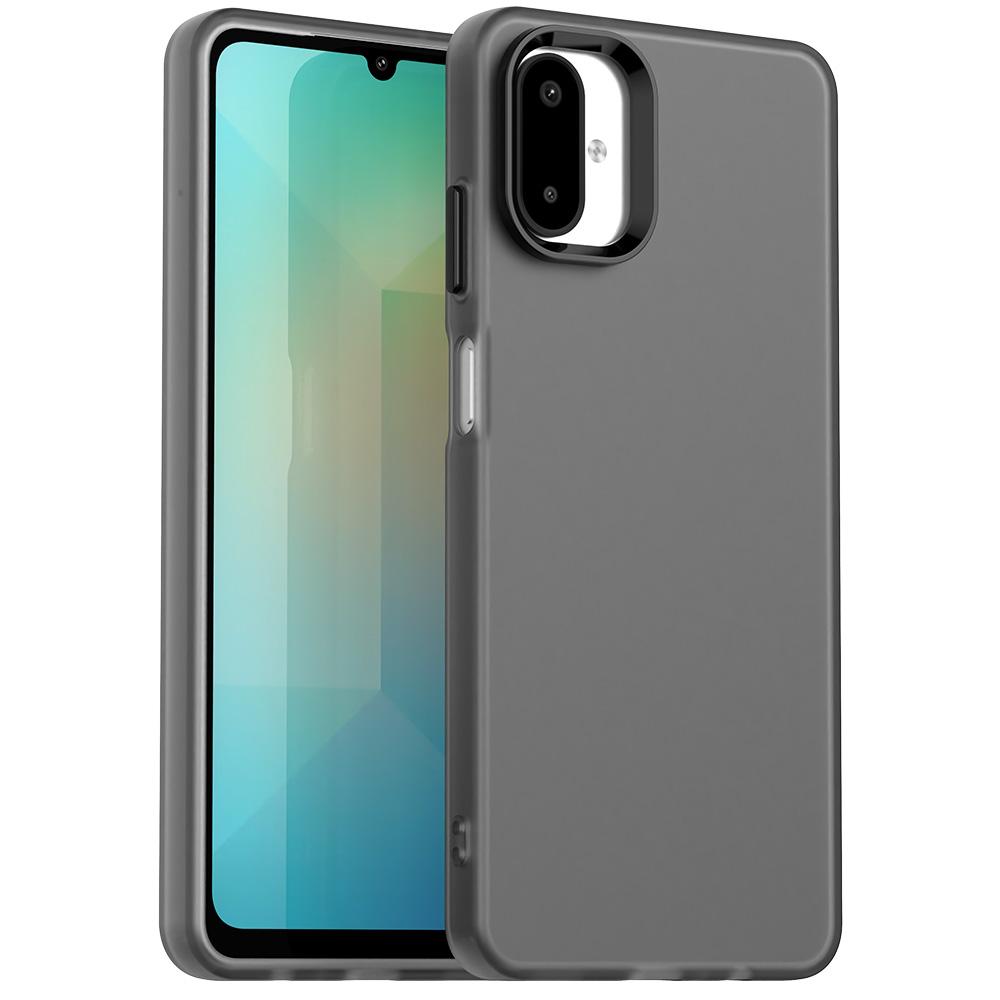 For Samsung Galaxy F06 5G/M06 5G Case PC+TPU+PET Matte Anti-Drop Phone Back Cover