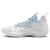 Li Ning WOW 10 Way Of Wade 10 Ice Blood Comode Scarpe da Basket Basse Uomo Bianco Blu ABAS083-11