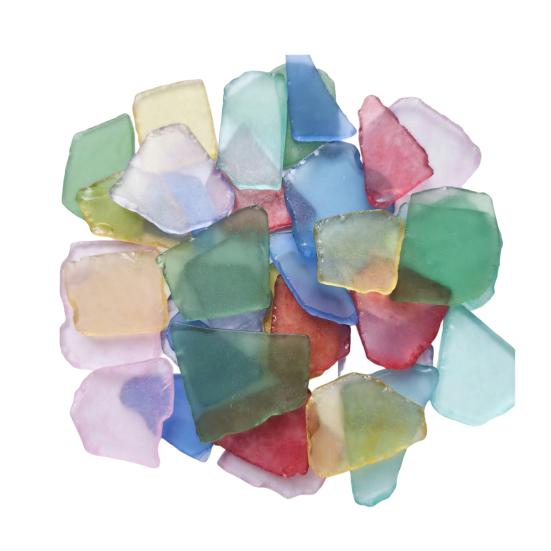 Sea Glass Pieces DIY Art Crafts Frosted Seaglass Vase Filler Aquarium Ornament Tumbled Crushed Beach Seaglass Wedding Party Home Decoration