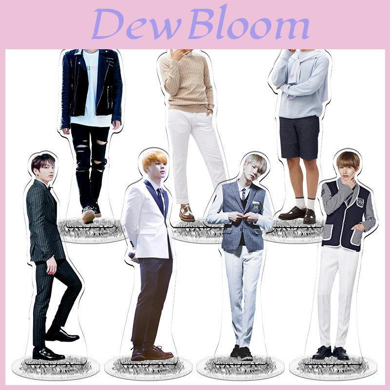 Figura Stand Acrilica di Alta Qualità Star Kpop Bts Bangtan Boys, Decorazione da Tavolo per la Casa, Double Side